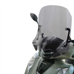 GP Kompozit Honda SH 125 2024-2025 Uyumlu Kısa Ön Cam Füme