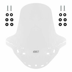 GP Kompozit Suzuki Burgman 650 2001-2012 Uyumlu Ön Tur Camı Şeffaf