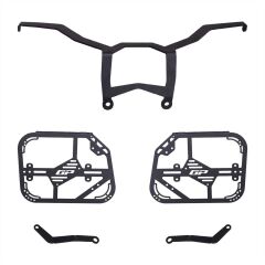 GP Kompozit BMW R 1300 GS 2023-2024 Uyumlu Yan Çanta Demiri Siyah