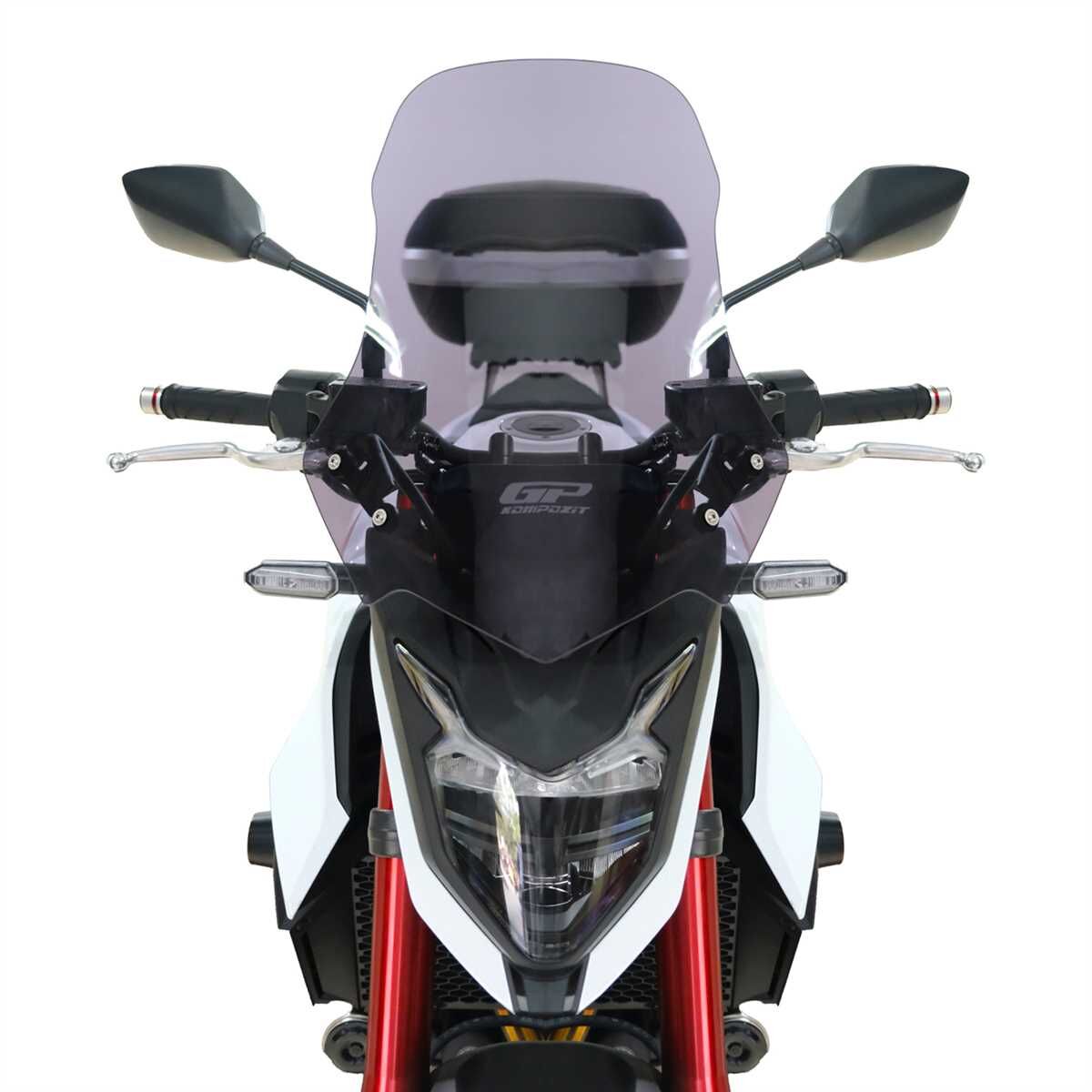 GP Kompozit Honda CB750 Hornet 2023-2024 Uyumlu Ön Tur Camı Şeffaf