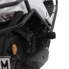 GP Kompozit Honda Dio 2021-2025 Uyumlu Egzoz Koruma Takozu Siyah