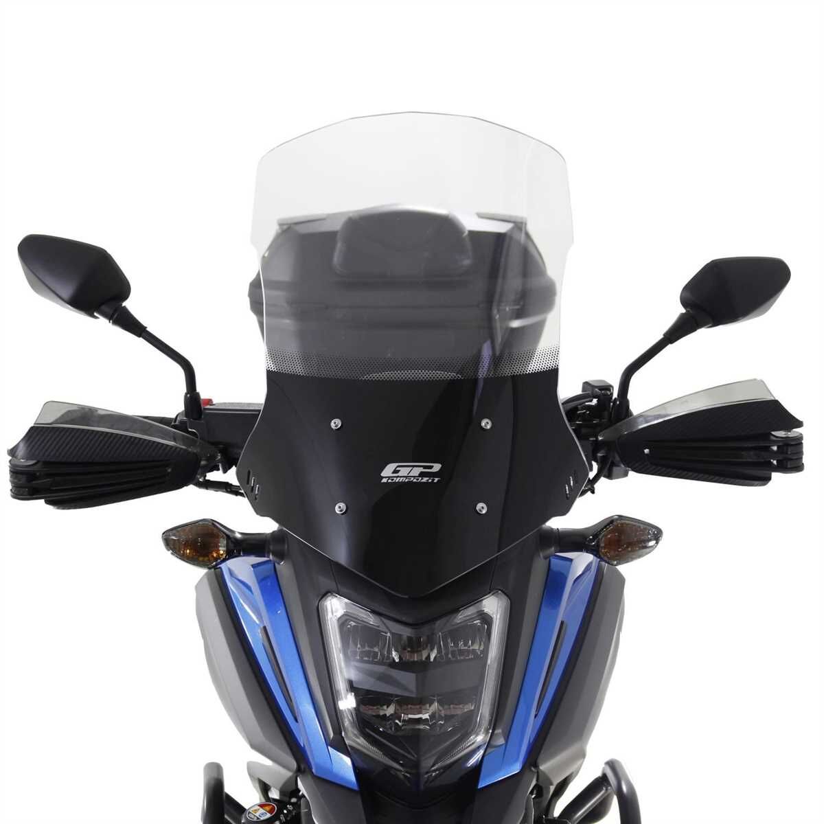 GP Kompozit Honda NC 700 X / NC 750 X 2016-2020 Uyumlu Baskılı Tur Camı Şeffaf