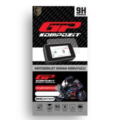 GP Kompozit TVS Apache RTR 200 2024 Uyumlu Motosiklet Ekran Koruyucu Şeffaf