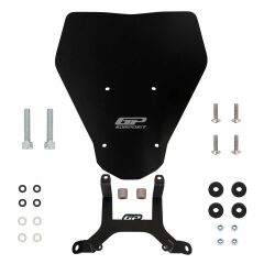 GP Kompozit KTM Duke 250 2024 Uyumlu Ön Cam Siyah