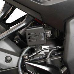GP Kompozit Bajaj Pulsar F 250 2022-2024 Uyumlu Fren Rezervuarı Koruma Kapağı Siyah