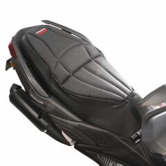 GP Kompozit Yamaha XMAX 250-400 2018-2024 Uyumlu Motosiklet Konfor Sele Kılıfı Siyah