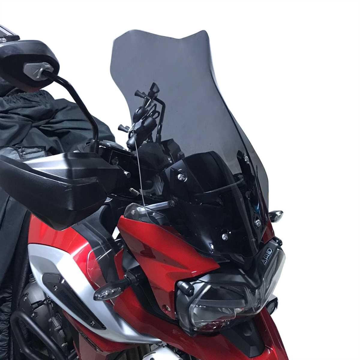 GP Kompozit Triumph Tiger 1200 XCA-X 2021-2023 Uyumlu Ön Cam Füme
