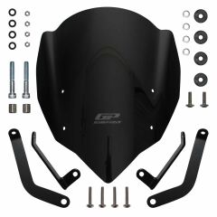 GP Kompozit CF Moto 400 NK / 650 NK 2017-2020 Uyumlu Ön Cam Siyah