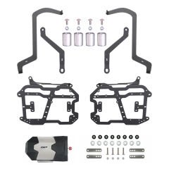 GP Kompozit Benelli TRK 502 / 502X 2018-2023 Uyumlu Yan Çanta Demiri Siyah
