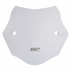 GP Kompozit Mondial 125 Drift L 2011-2023 Uyumlu Kısa Ön Cam Şeffaf