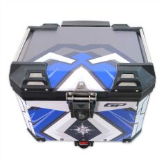 GP Kompozit DSN08 37 lt Alüminyum Motosiklet Çanta Uyumlu Sticker