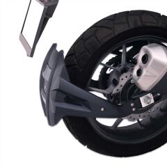 GP Kompozit Honda NX 500 2025 Uyumlu Çamur Sıyırıcı Siyah