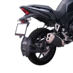 GP Kompozit Honda NX 500 2025 Uyumlu Çamur Sıyırıcı Siyah