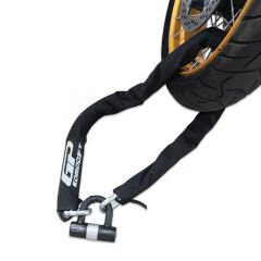 GP Kompozit Universal 2 mt 13 mm Kesilmez Motosiklet Zinciri ve Kilidi