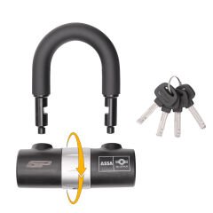 GP Kompozit Universal 2 mt 13 mm Kesilmez Motosiklet Zinciri ve Kilidi