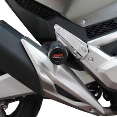 GP Kompozit Honda Forza 750 2021-2024 Uyumlu Egzoz Koruma Takozu Siyah