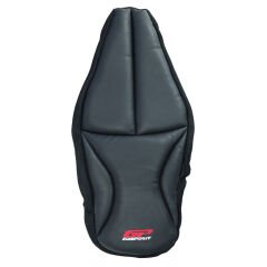 GP Kompozit Hero DASH 125 2022-2025 Uyumlu Fileli Motosiklet Konfor Sele Kılıfı Siyah