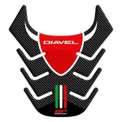 GP Kompozit Ducati Diavel 2011-2017 Uyumlu Tank Pad Karbon