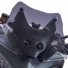 GP Kompozit Ducati Multistrada V4 2021-2023 Uyumlu Kısa Ön Cam Siyah