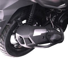 GP Kompozit SYM Jet 14 Evo 2025 Uyumlu Egzoz Koruma Demiri Siyah