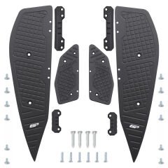 GP Kompozit Yamaha XMAX 250-400 2018-2022 Uyumlu Basamak Alüminyum Siyah