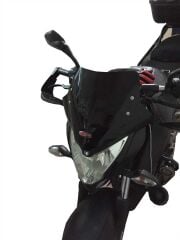 GP Kompozit Bajaj Pulsar NS 200 2011-2024 Uyumlu Spor Cam Siyah