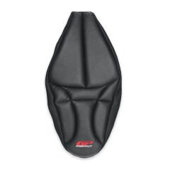 GP Kompozit Voge SR1 2023-2025 Uyumlu Fileli Motosiklet Konfor Sele Kılıfı Siyah