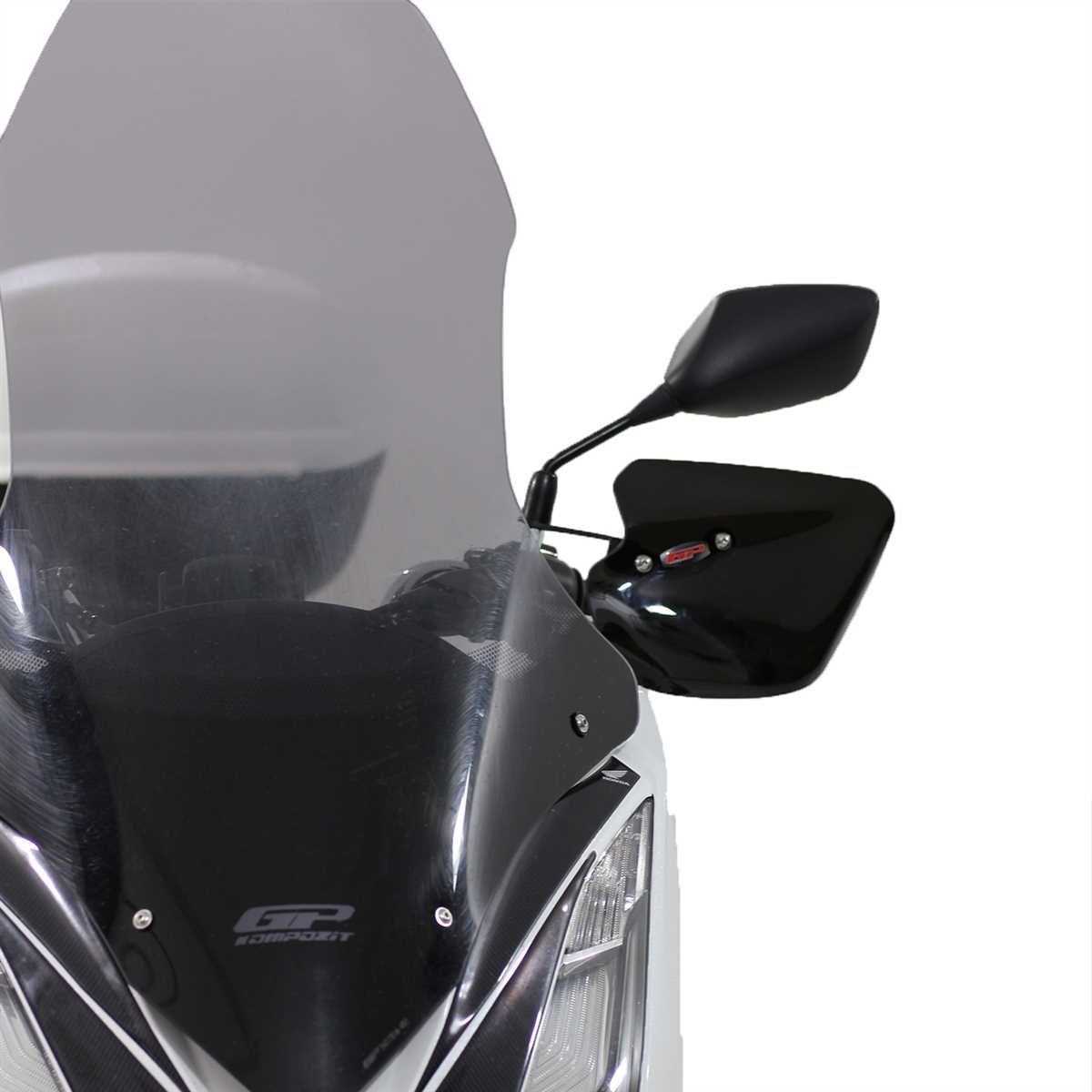 GP Kompozit Honda PCX 125 / 150 2018-2025 Uyumlu Elcik Koruma Siyah