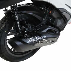 GP Kompozit Honda SH 125 2024-2025 Uyumlu Egzoz Koruma Kapağı Siyah