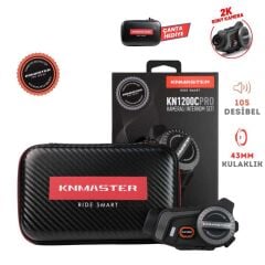KN1200C PRO Kameralı Motosiklet Bluetooth Intercom Kulaklık Seti