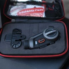 KN1600C PRO Kameralı Motosiklet Bluetooth Intercom Kulaklık Seti