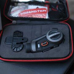 KN1600C PRO Kameralı Motosiklet Bluetooth Intercom Kulaklık Seti