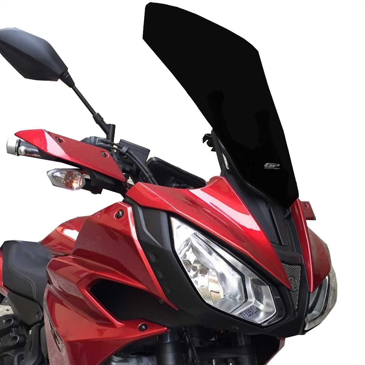 GP Kompozit Yamaha MT-07 Tracer 2016-2019 Uyumlu Ön Cam Siyah