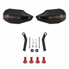 GP Kompozit Suzuki V-Strom 250 2017-2023 Uyumlu Led Sinyalli Elcik Koruma Siyah
