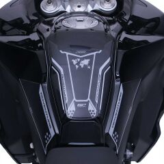 GP Kompozit BMW F 900 GS ADV 2024 Uyumlu Tank Pad Seti Siyah
