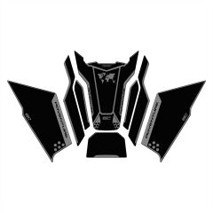 GP Kompozit BMW F 900 GS ADV 2024 Uyumlu Tank Pad Seti Siyah