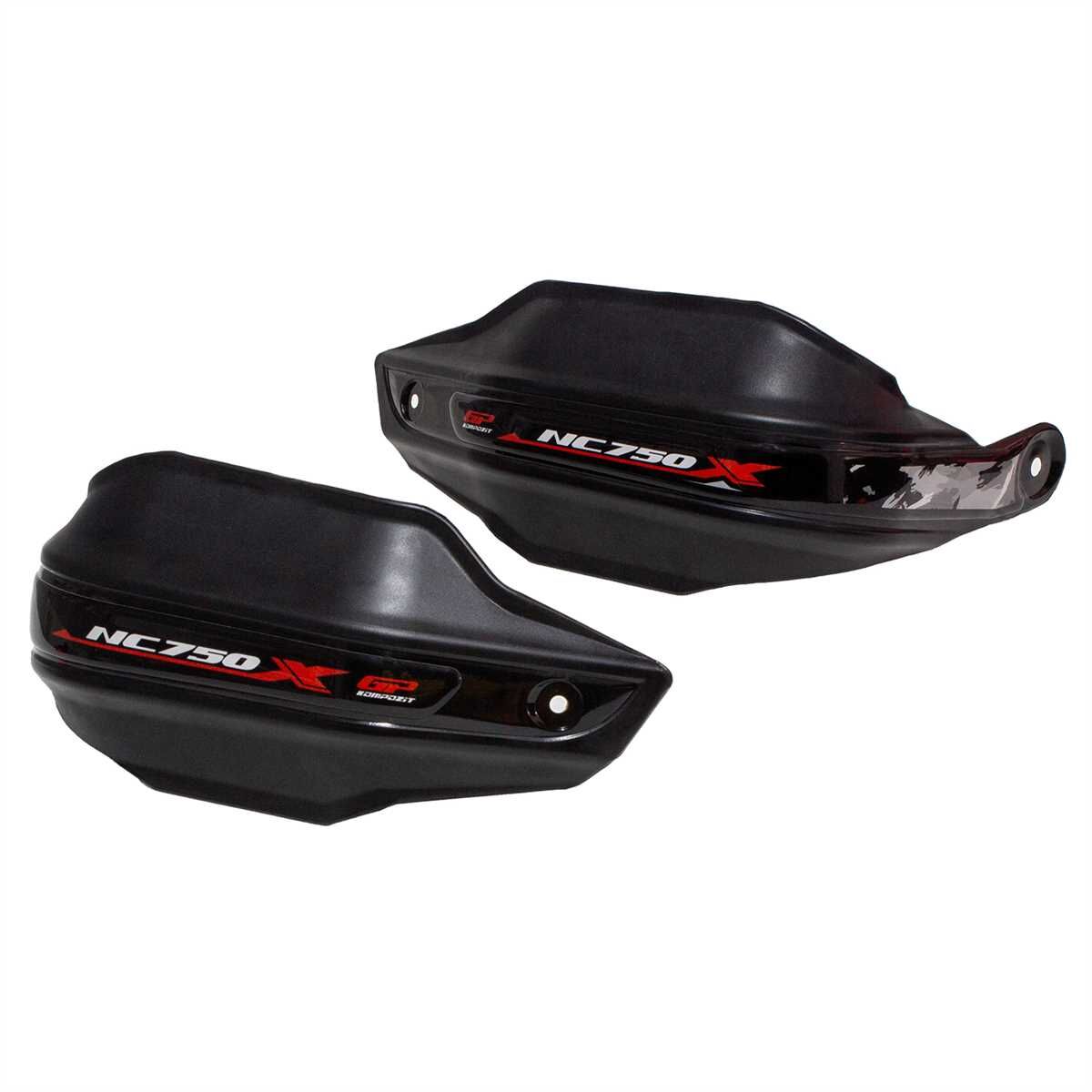 GP Kompozit Honda NC 750 X 2012-2025 Uyumlu Plastik Elcik Koruma Siyah