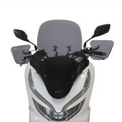 GP Kompozit Honda PCX 125 2018-2020 Uyumlu Ön Cam Siyah