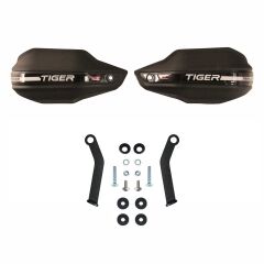GP Kompozit Triumph Tiger Sport 660 2023-2024 Uyumlu Plastik Elcik Koruma Siyah