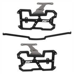 GP Kompozit Honda Forza 250 2021-2025 Uyumlu Yan Çanta Demiri Siyah