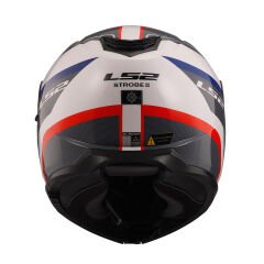 LS2 STROBE 2 MONZA SİYAH-BEYAZ-KIRMIZI KASK