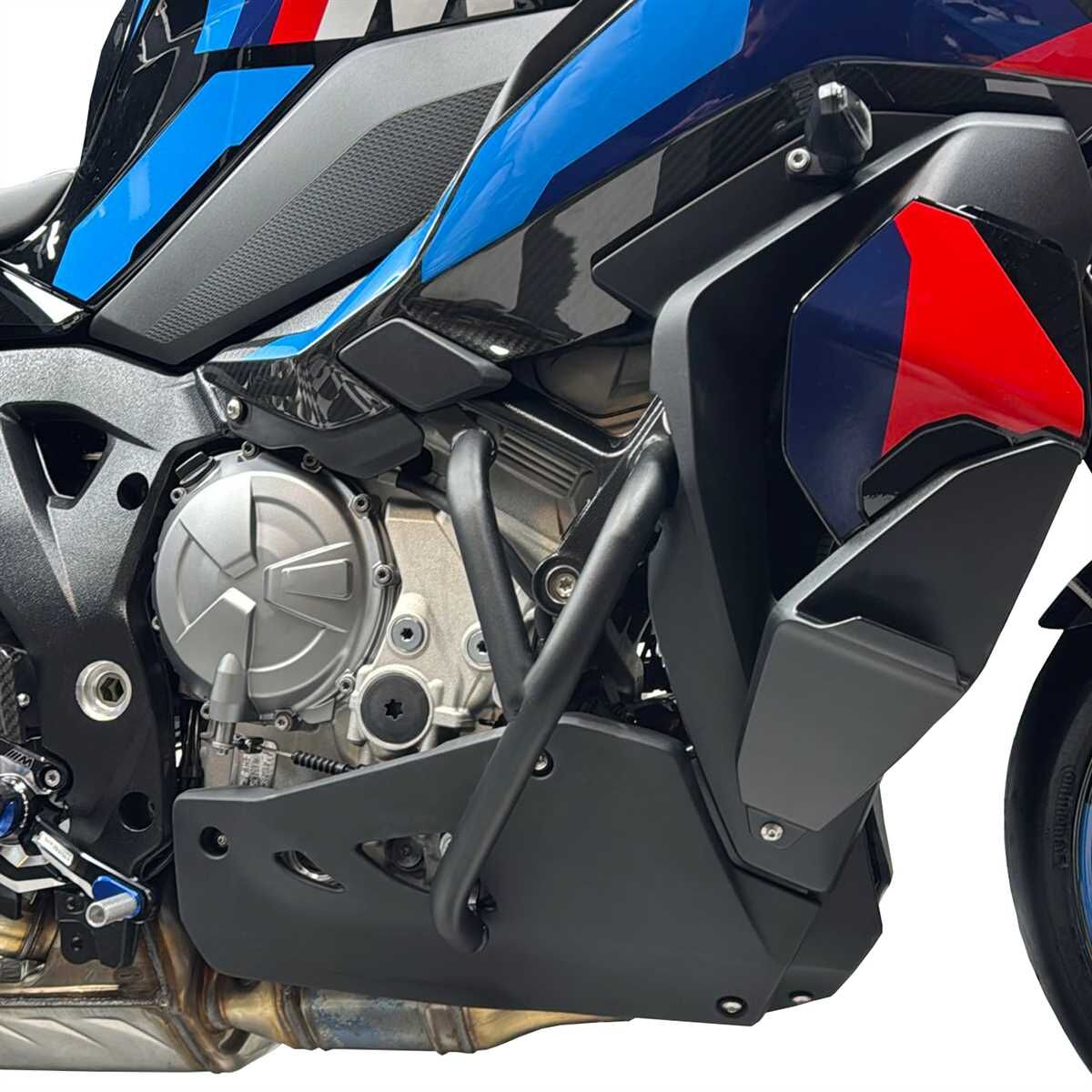 GP Kompozit BMW M 1000 XR 2024 Uyumlu Motor Koruma Demiri Siyah
