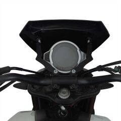 GP Kompozit CF Moto 250 CL-X 2022-2024 Uyumlu Kısa Ön Cam Füme