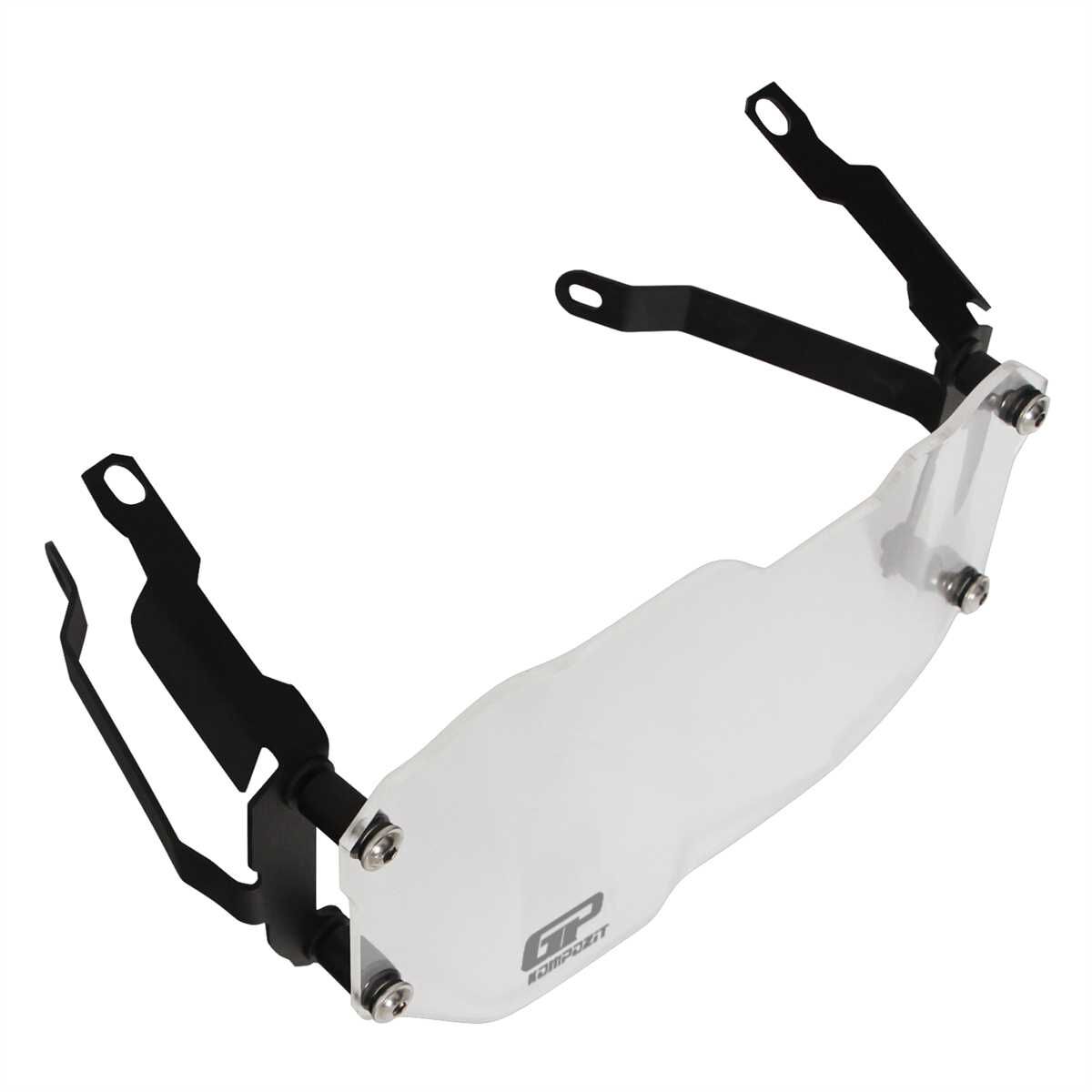 GP Kompozit BMW R 1200 GS / R 1250 GS ADV 2013-2024 Uyumlu Far Koruma Şeffaf