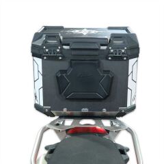 GP Kompozit DSN04 Universal 37 lt Desenli Alüminyum Motosiklet Çantası