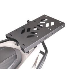 GP Kompozit Honda PCX 125 / 150 2011-2025 Uyumlu Pratik Tak-Çıkar Kızaklı Arka Çanta Demiri Siyah