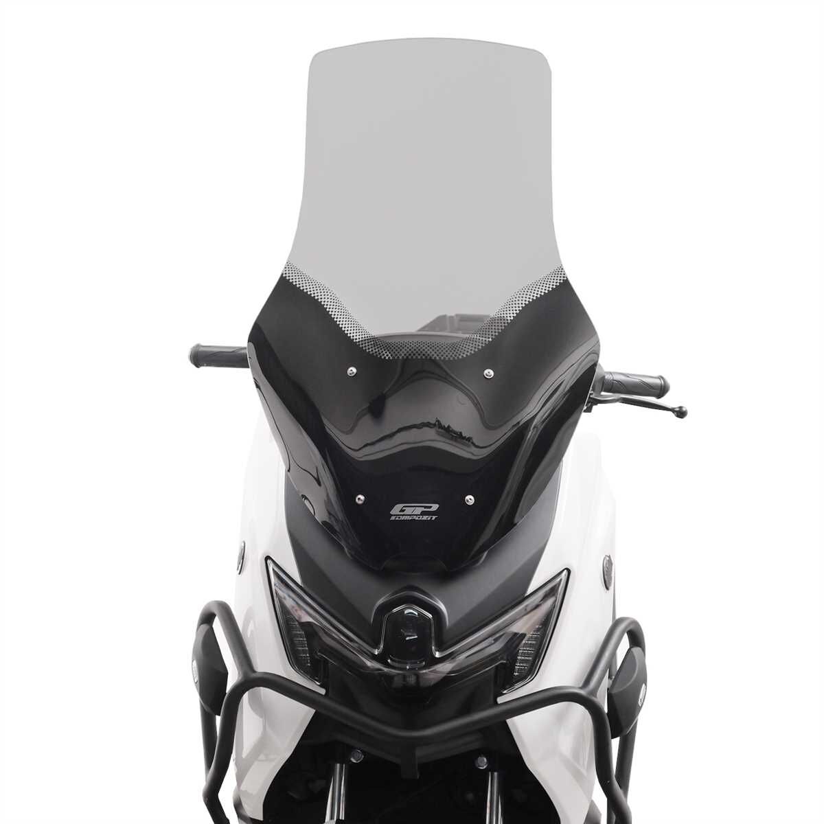 GP Kompozit Yamaha NMAX 125 / 155 2025 Uyumlu Ön Tur Camı Füme