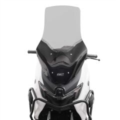 GP Kompozit Yamaha NMAX 125 / 155 2025 Uyumlu Ön Tur Camı Füme