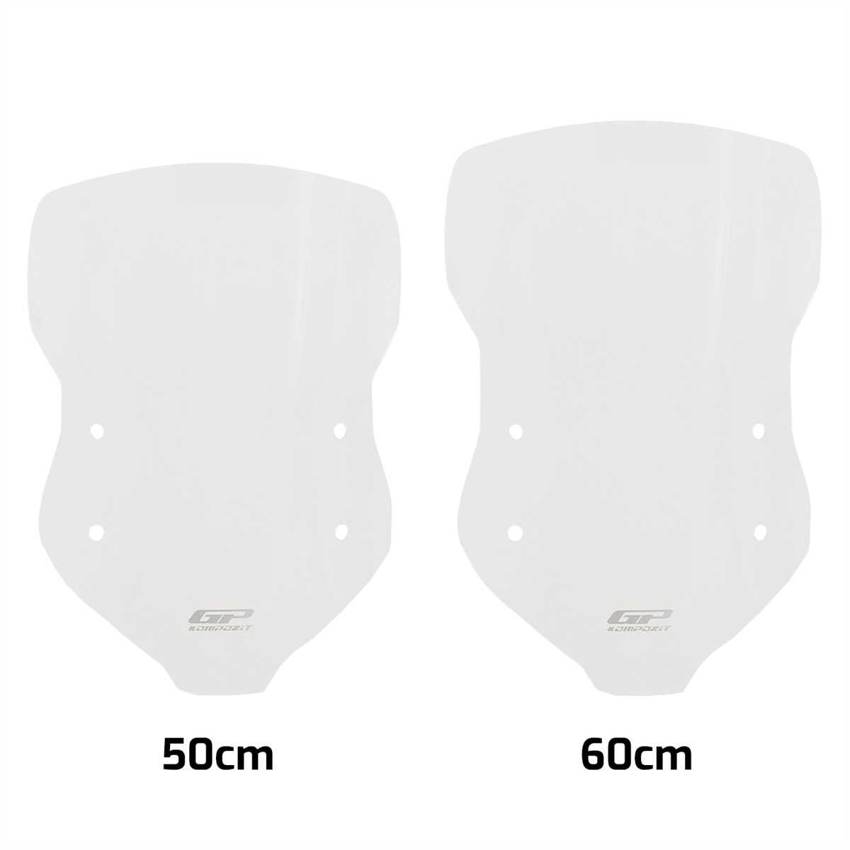 GP Kompozit Kymco DTX 250 / 360 2021-2024 Uyumlu Ön Cam Şeffaf