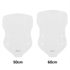 GP Kompozit Kymco DTX 250 / 360 2021-2024 Uyumlu Ön Cam Şeffaf